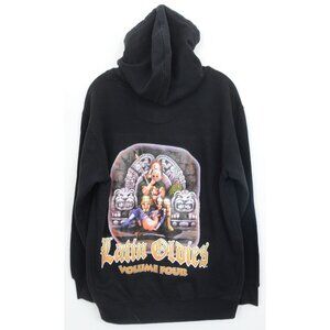 Old School Thump Latin Oldies Volume Four Men's Size M Hoodie Sweatshirt Grunge